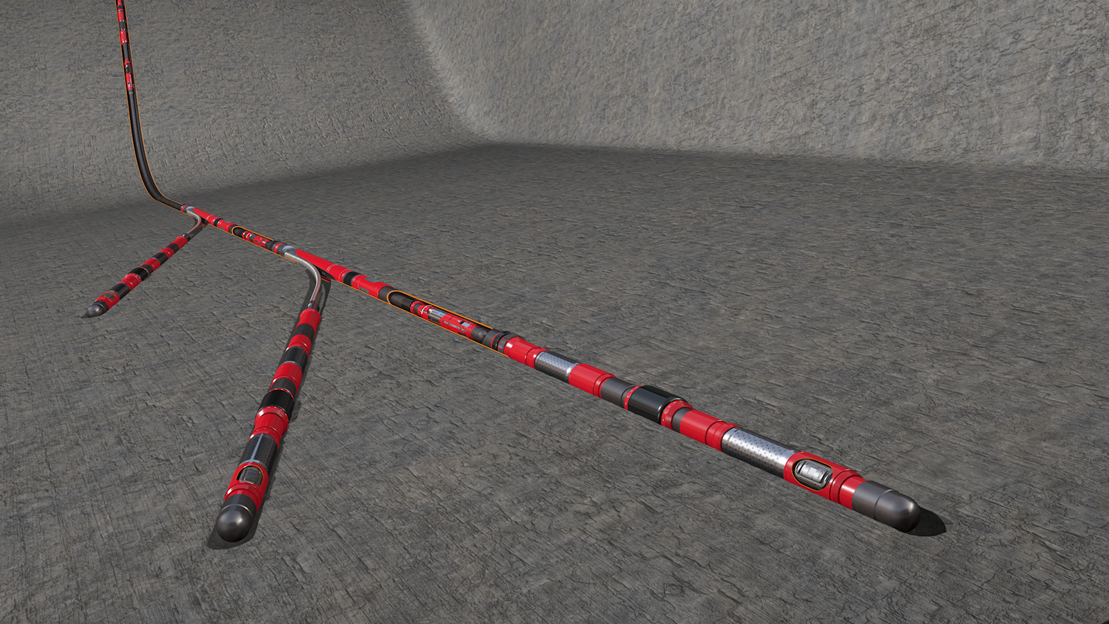 3D model of the FlexRite MIC system